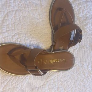 Toscana Elite Brown Women's Sandals NEVER WORN